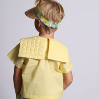 Tia Cibani blouses Tia Cibani Ray Tufted Sailor Shirt
