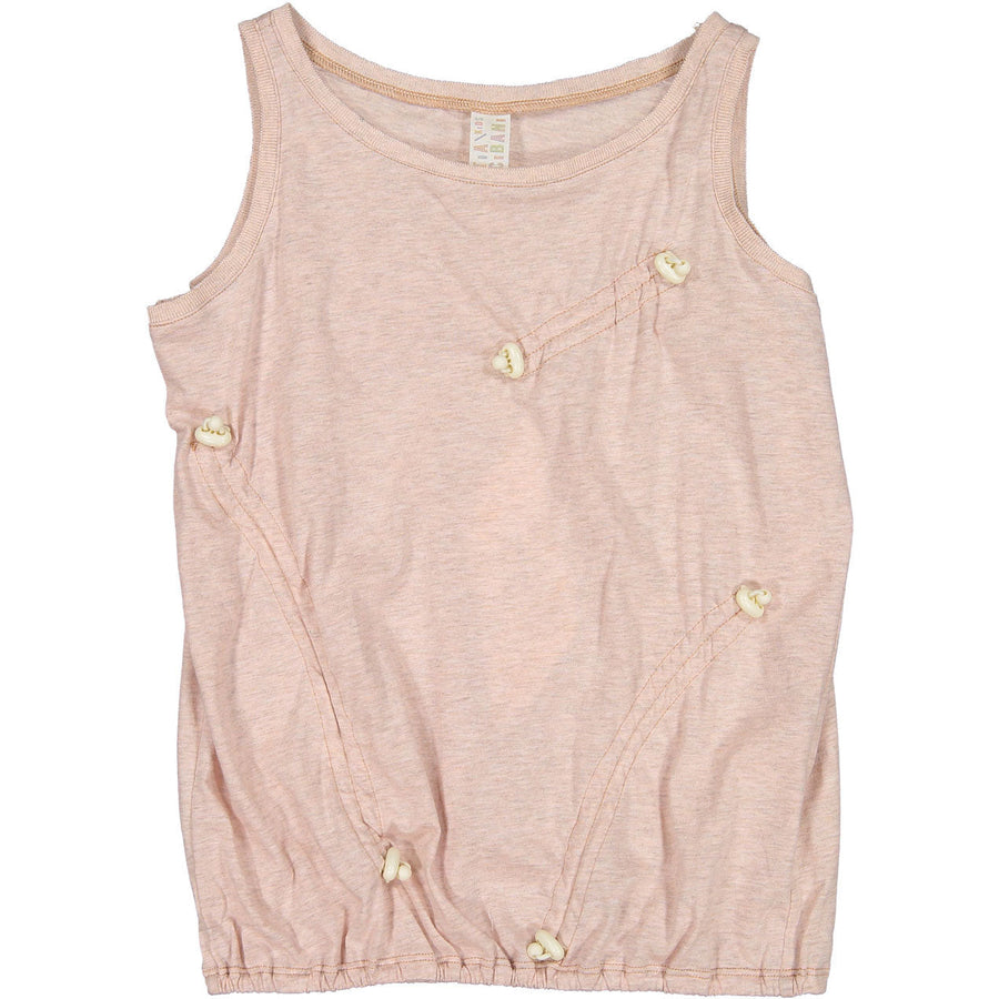 Tia Cibani blouses Tia Cibani Shell Multi Cinched Shell