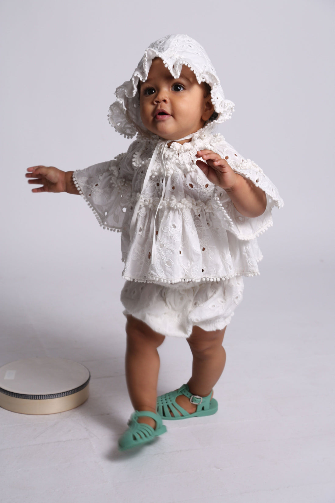 Tia Cibani blouses Tia Cibani Sugar Diarra Smocked Baby Top