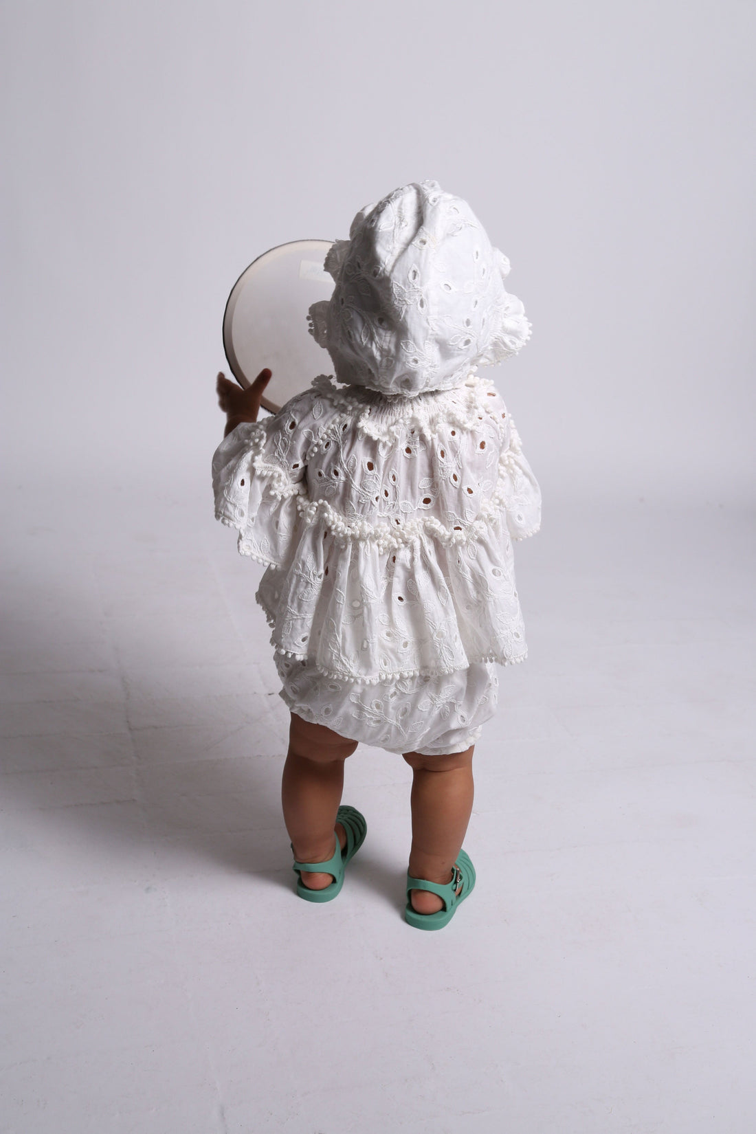 Tia Cibani blouses Tia Cibani Sugar Diarra Smocked Baby Top