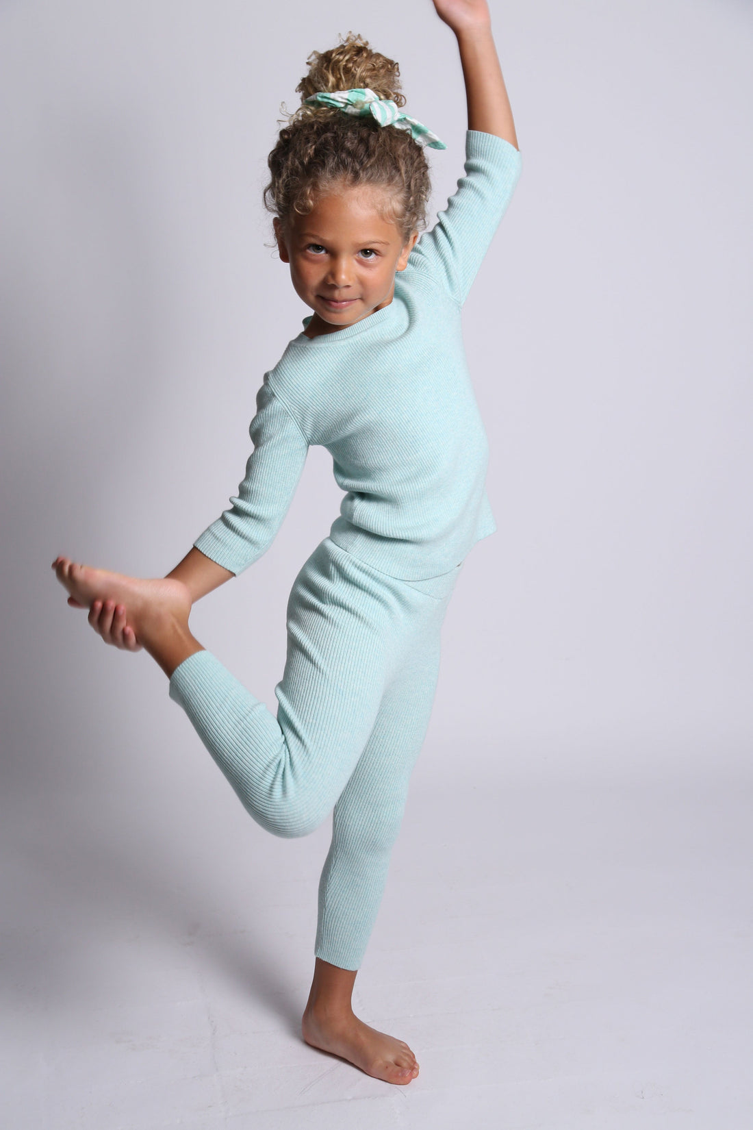 Tia Cibani bottoms Tia Cibani Foam Slim Fit Ribbed Leggings