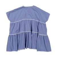 Tia Cibani dresses Tia Cibani Cobalt Zsofia Peasant Kaftan