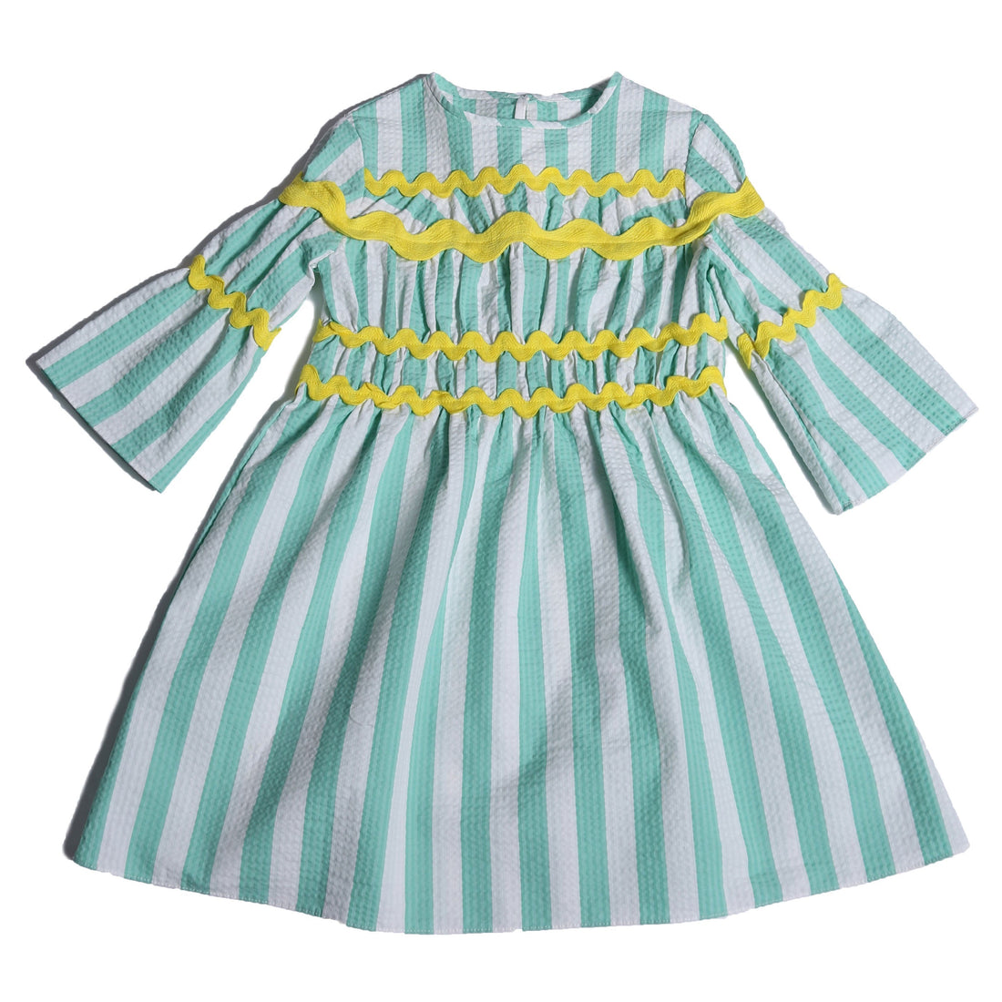 Tia Cibani dresses Tia Cibani Foam Mix Constance Bracelet Sleeve Frock