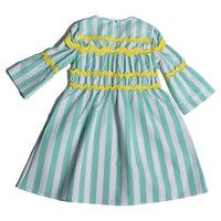 Tia Cibani dresses Tia Cibani Foam Mix Constance Bracelet Sleeve Frock
