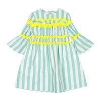 Tia Cibani dresses Tia Cibani Foam Mix Constance Bracelet Sleeve Frock