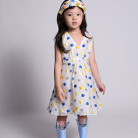 Tia Cibani dresses Tia Cibani Marine Mix Adelia Pinafore