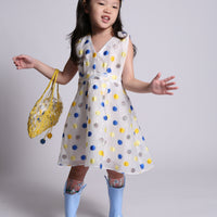 Tia Cibani dresses Tia Cibani Marine Mix Adelia Pinafore