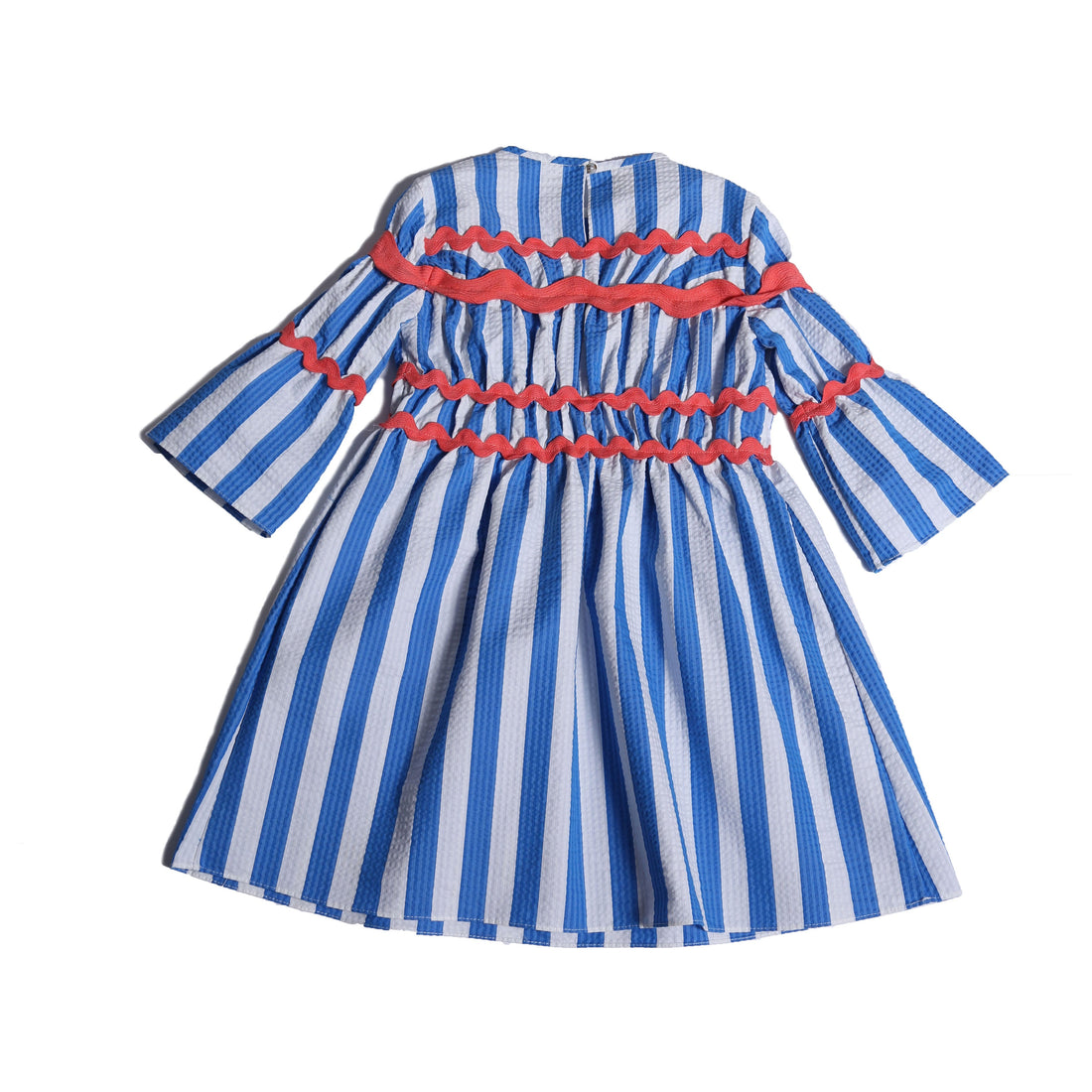 Tia Cibani dresses Tia Cibani Marine Mix Constance Bracelet Sleeve Frock