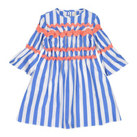 Tia Cibani dresses Tia Cibani Marine Mix Constance Bracelet Sleeve Frock
