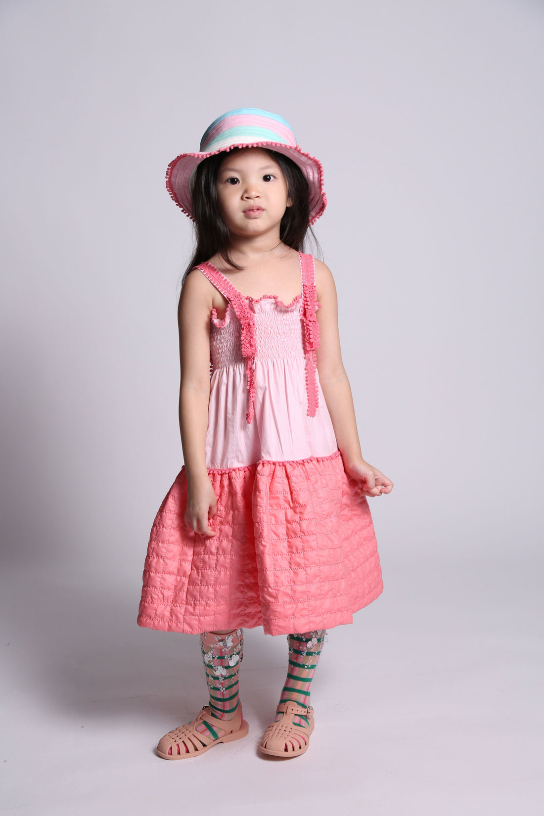 Tia Cibani dresses Tia Cibani Petal Diarra Tufted Frock