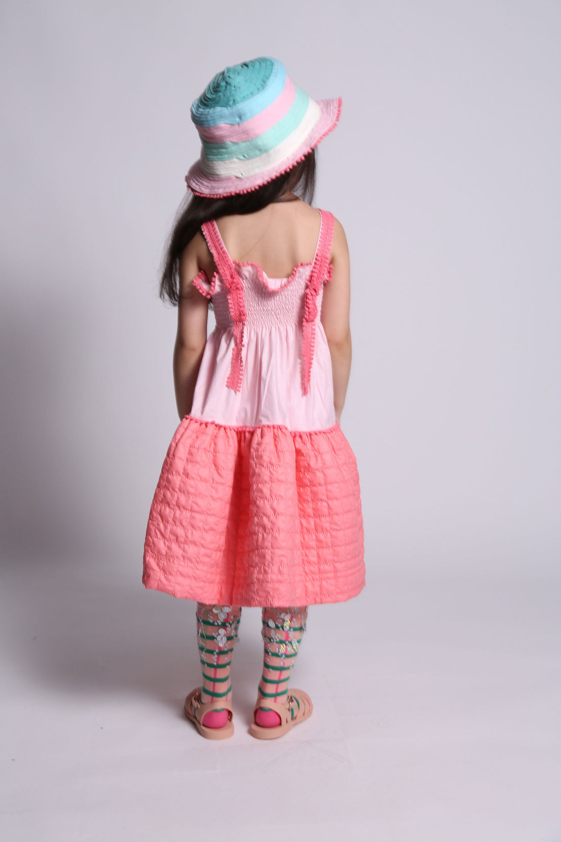Tia Cibani dresses Tia Cibani Petal Diarra Tufted Frock
