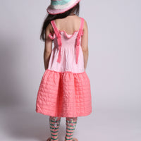 Tia Cibani dresses Tia Cibani Petal Diarra Tufted Frock
