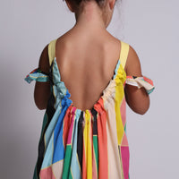Tia Cibani dresses Tia Cibani Rainbow Beatrice Suspended Maxi Dress