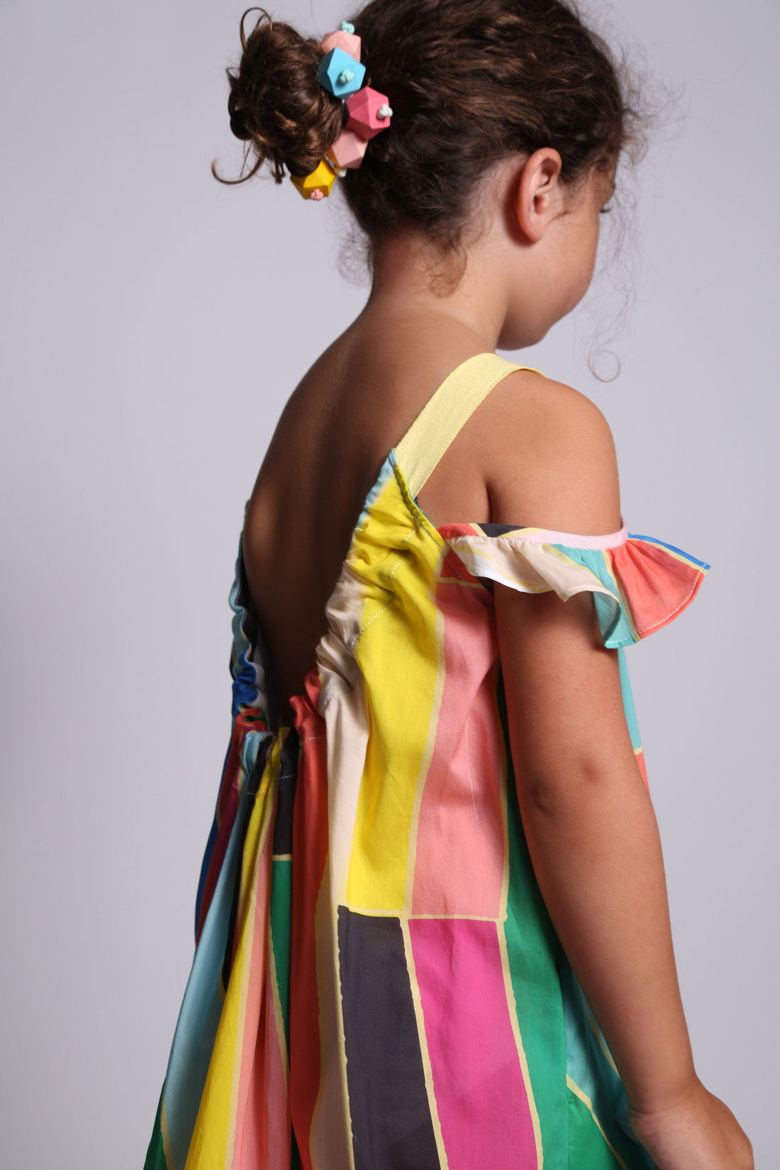 Tia Cibani dresses Tia Cibani Rainbow Beatrice Suspended Maxi Dress