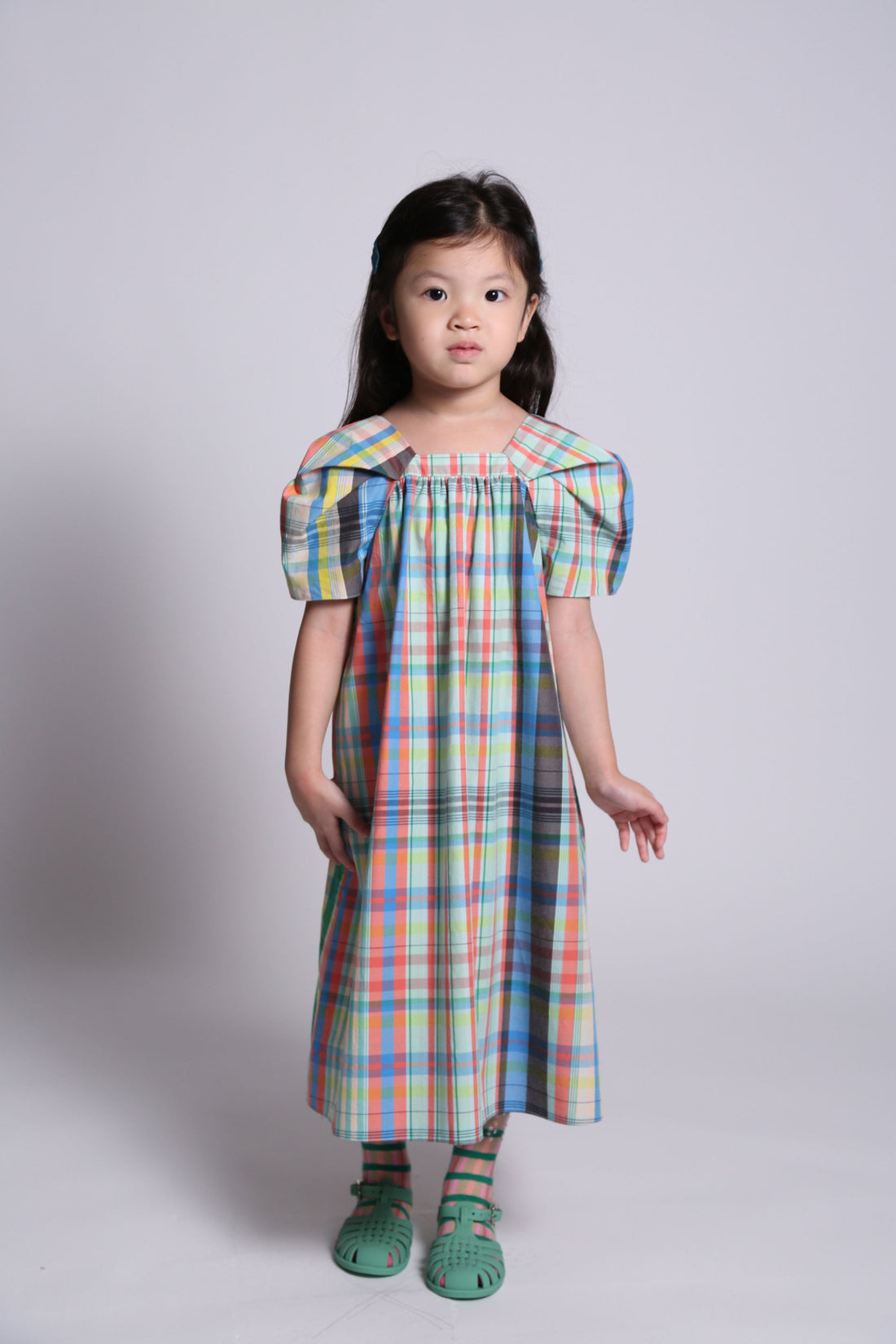 Tia Cibani dresses Tia Cibani Rainbow Gibson Capelet Frock