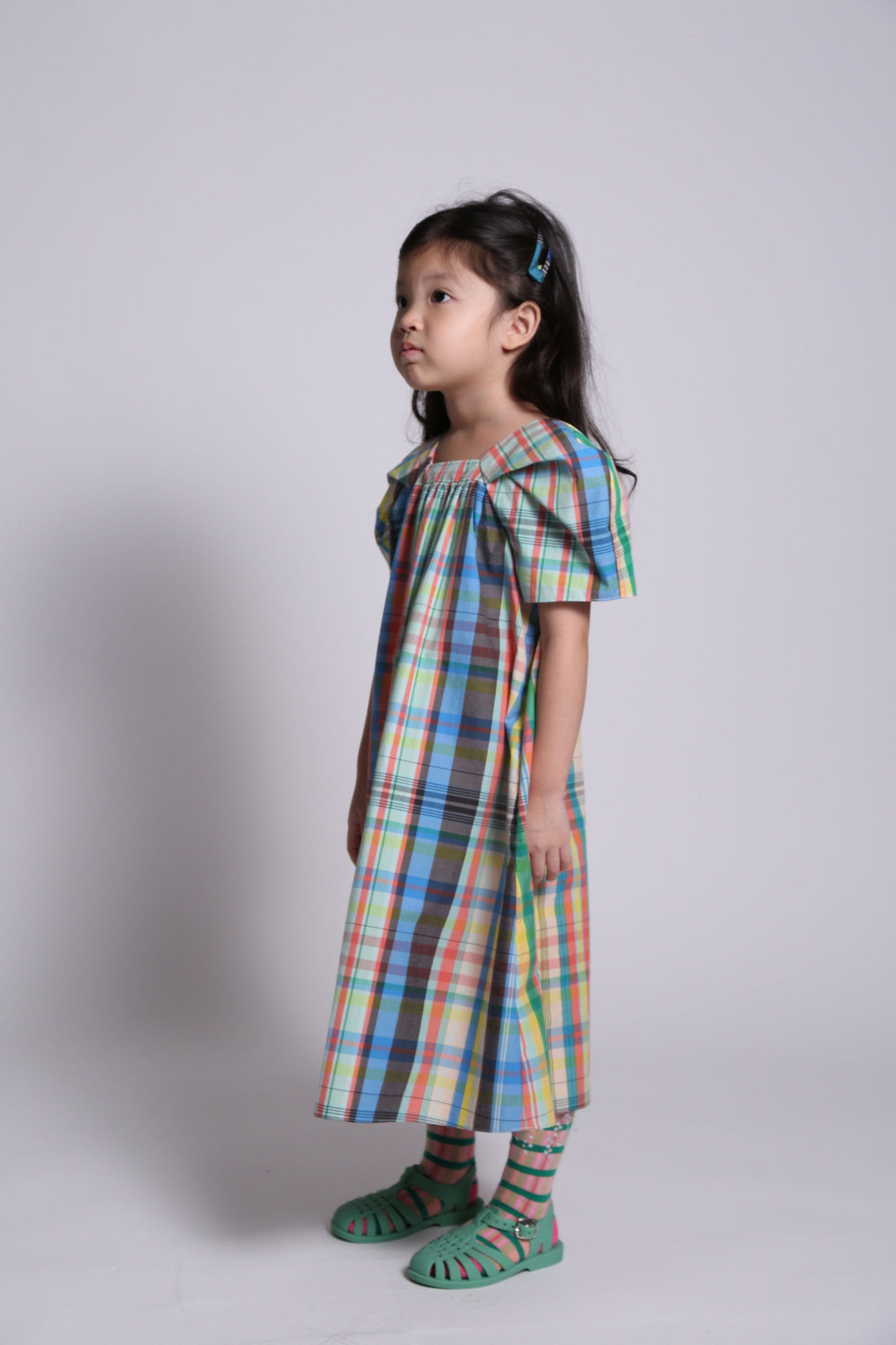 Tia Cibani dresses Tia Cibani Rainbow Gibson Capelet Frock