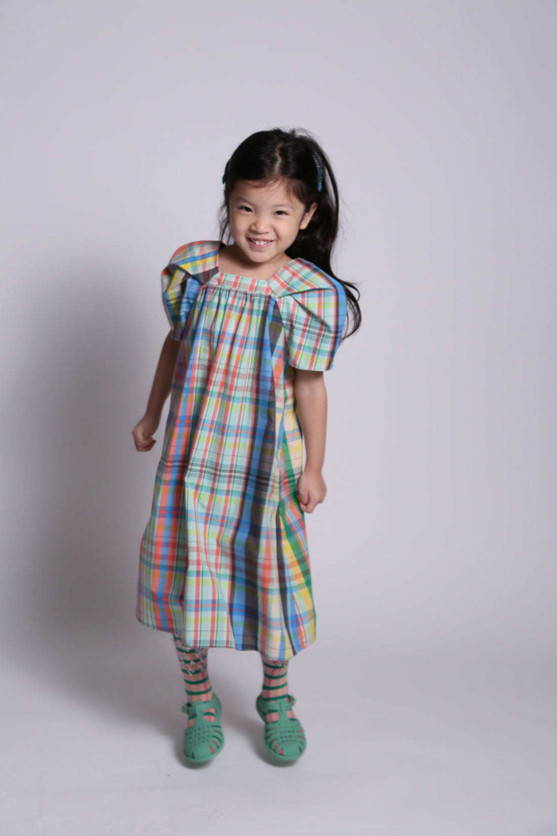 Tia Cibani dresses Tia Cibani Rainbow Gibson Capelet Frock