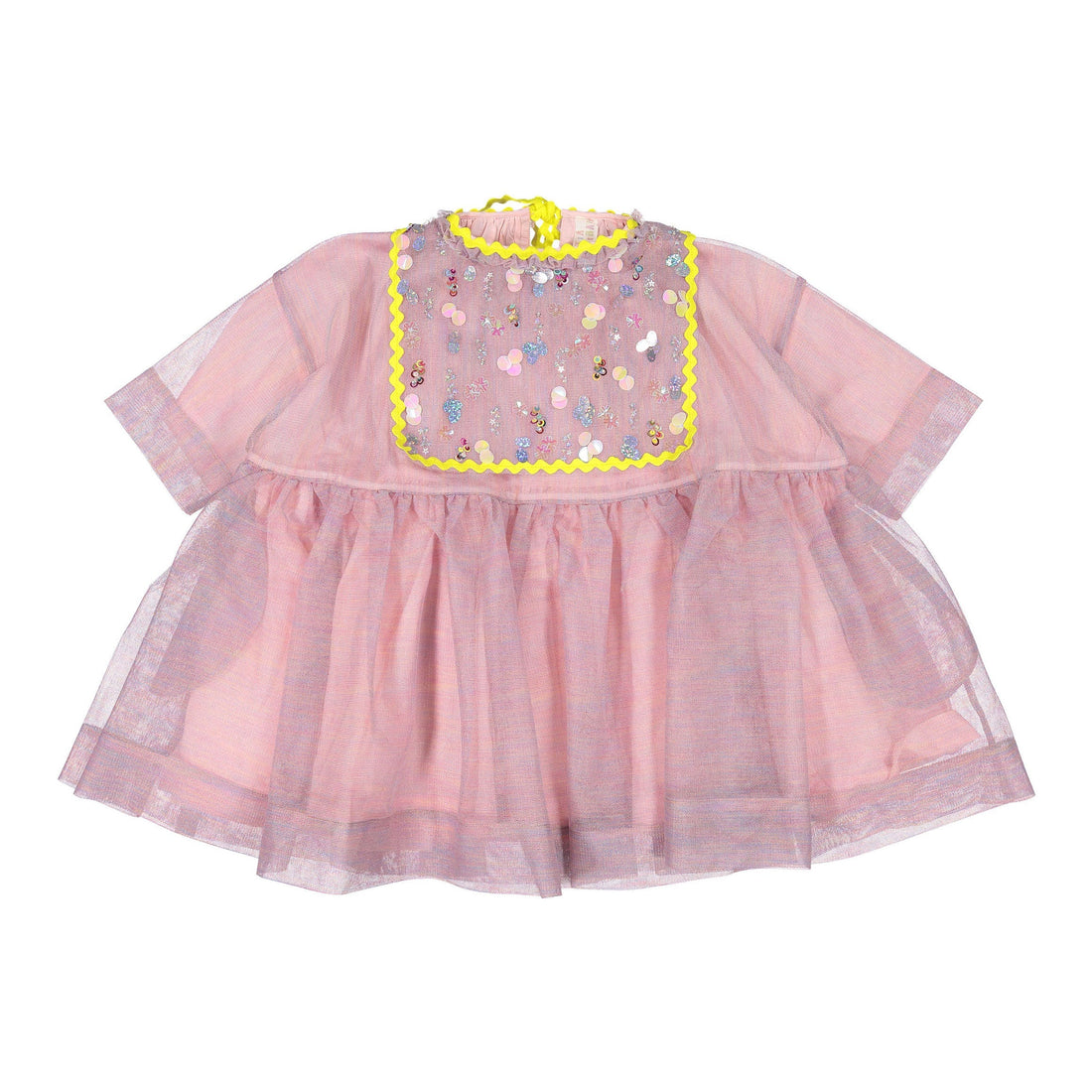 Tia Cibani dresses Tia Cibani Rainbow Sailor Collar Smock