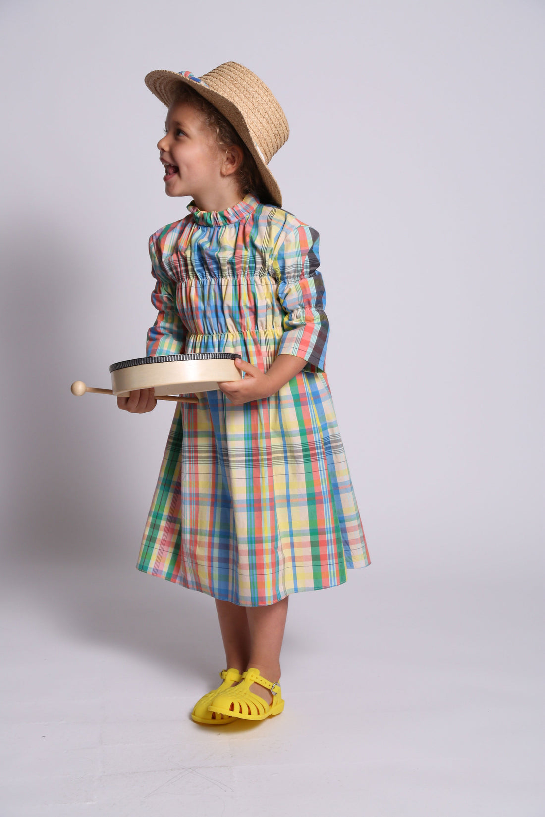Tia Cibani dresses Tia Cibani Rainbow Zsuzsanna Smock Frock