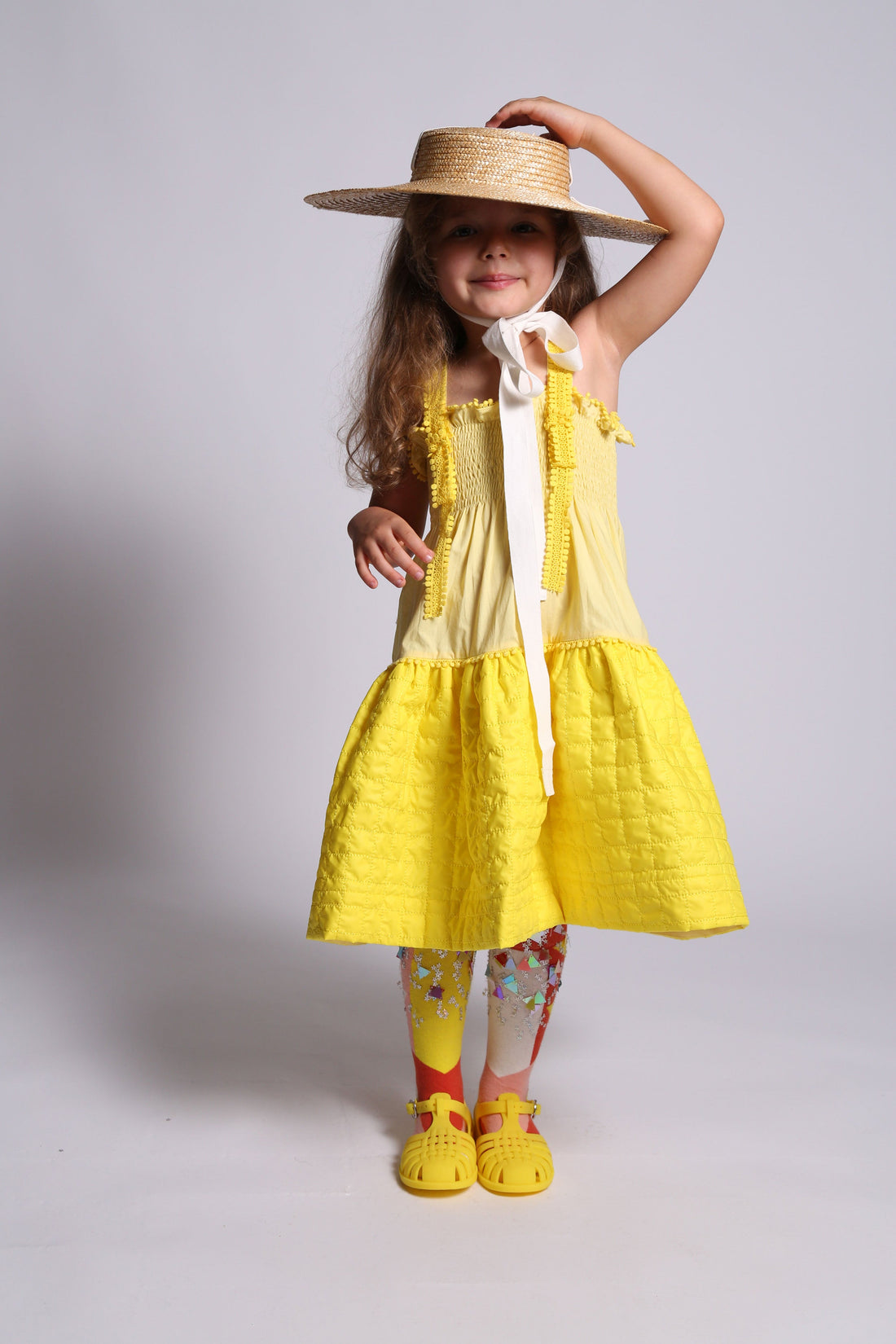 Tia Cibani dresses Tia Cibani Ray Diarra Tufted Frock