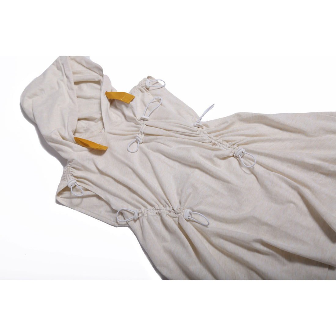 Tia Cibani dresses Tia Cibani Sugar Bustled Cinched Hoodie Dress