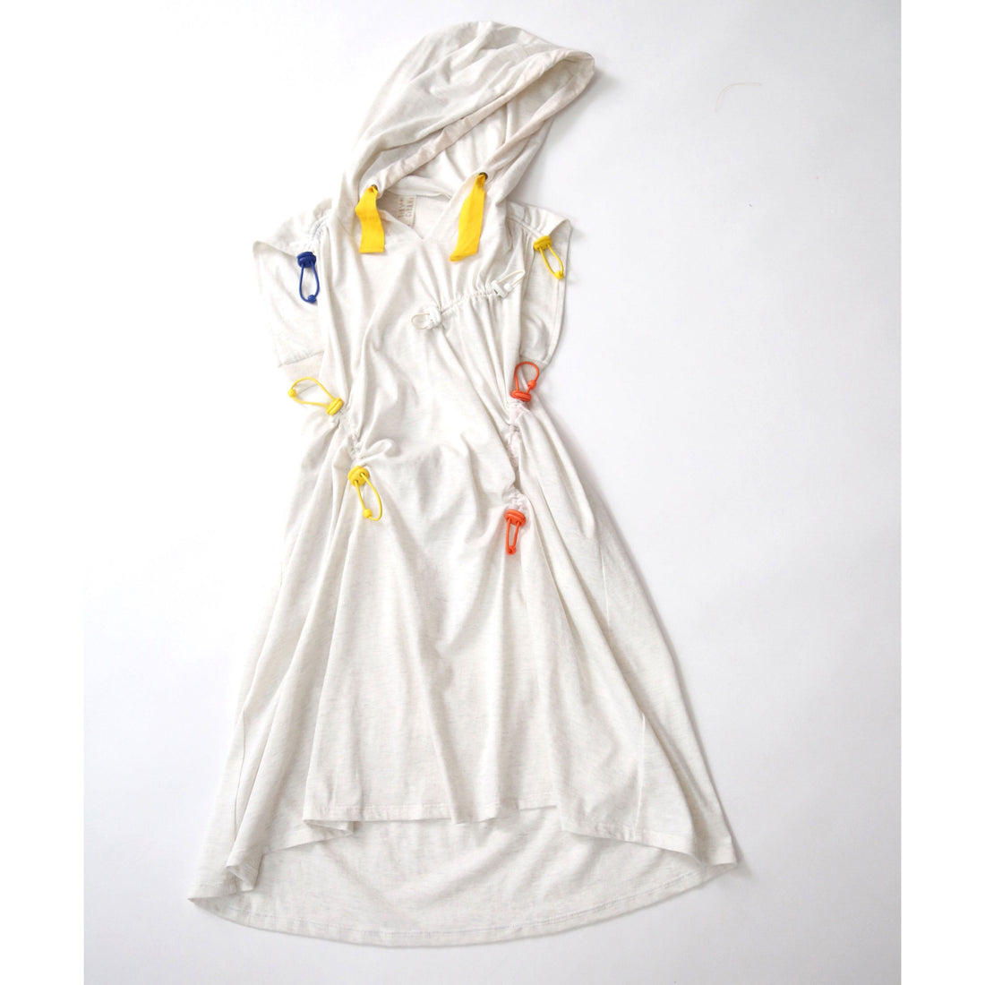 Tia Cibani dresses Tia Cibani Sugar Bustled Cinched Hoodie Dress