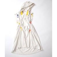Tia Cibani dresses Tia Cibani Sugar Bustled Cinched Hoodie Dress