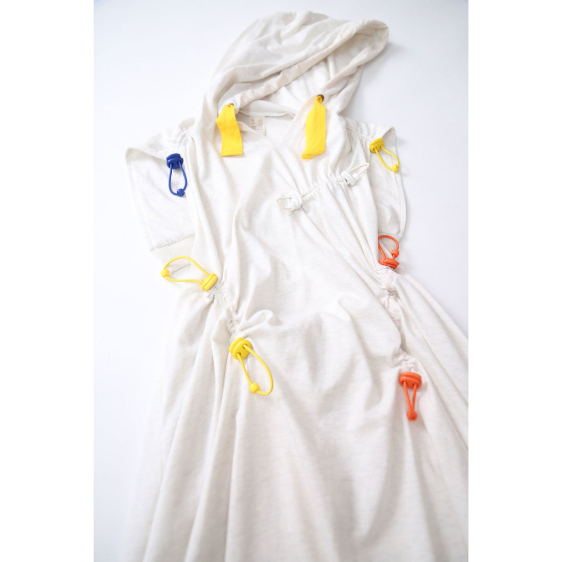Tia Cibani dresses Tia Cibani Sugar Bustled Cinched Hoodie Dress