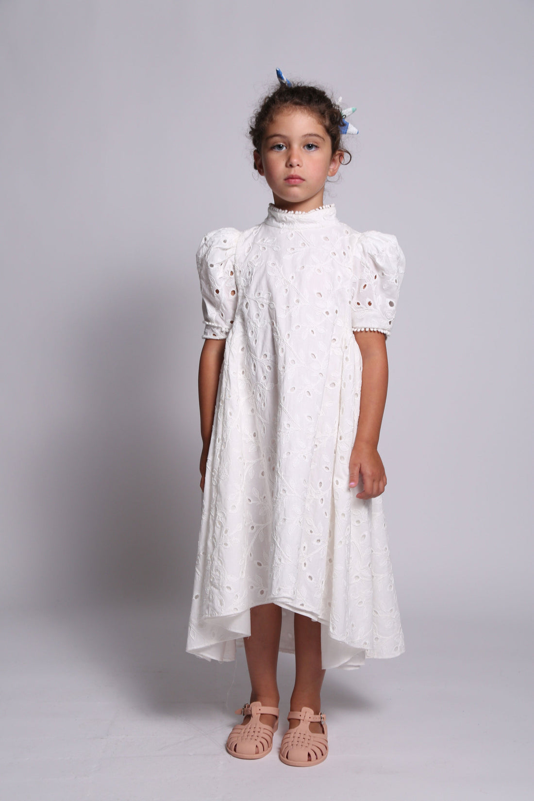 Tia Cibani dresses Tia Cibani Sugar Clementine Melon Sleeve Maxi Dress