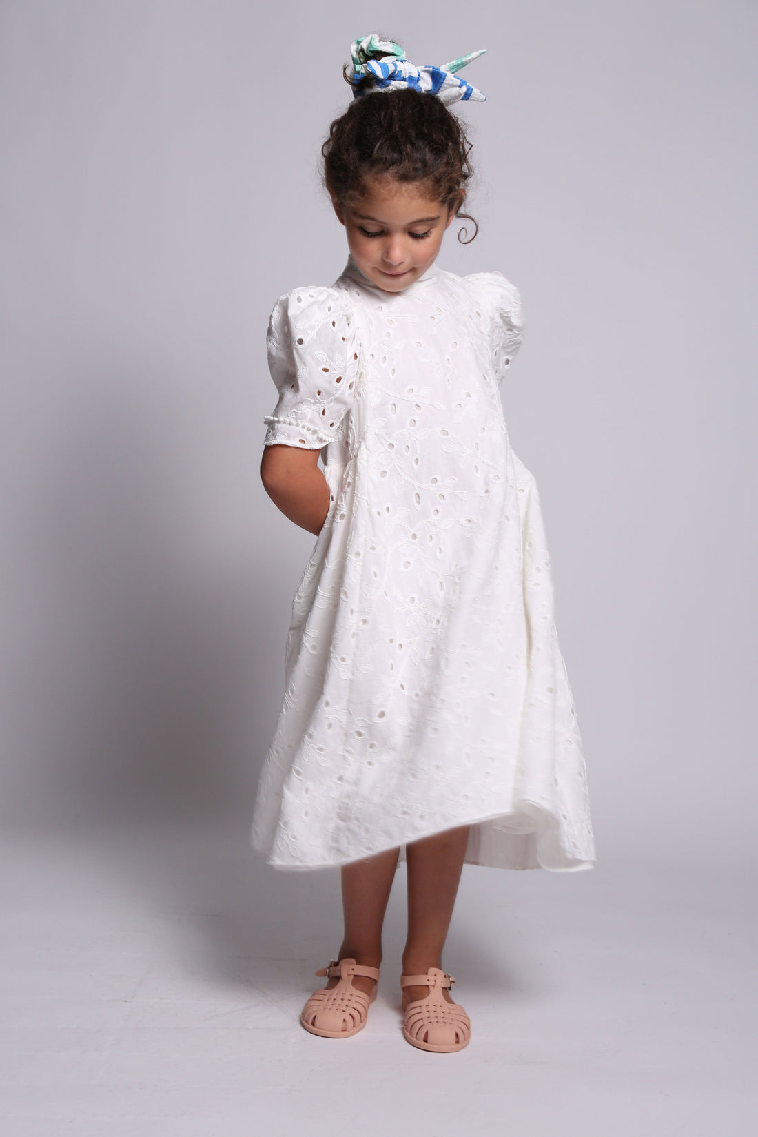 Tia Cibani dresses Tia Cibani Sugar Clementine Melon Sleeve Maxi Dress