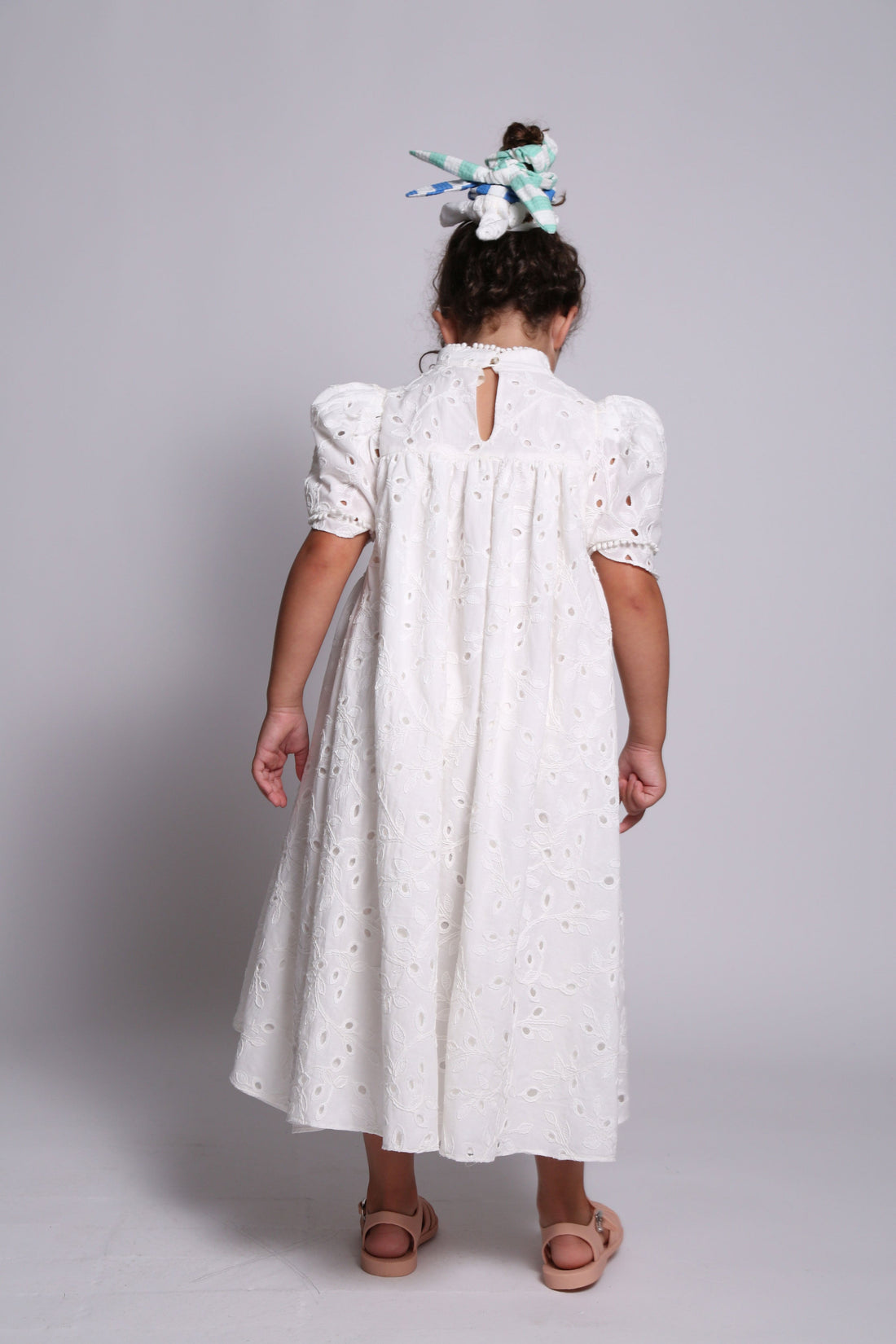 Tia Cibani dresses Tia Cibani Sugar Clementine Melon Sleeve Maxi Dress