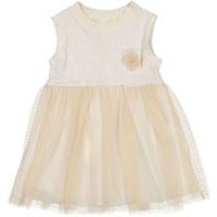 Tia Cibani dresses Tia Cibani Sugar Tulle Overlay Flounce Dress