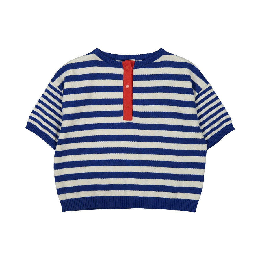 Tia Cibani knitwear Tia Cibani Cobalt Elek Sailor Henley