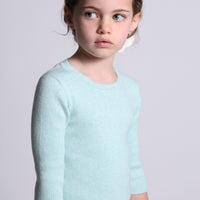 Tia Cibani knitwear Tia Cibani Foam 3/4 Ribbed Crewneck Tee