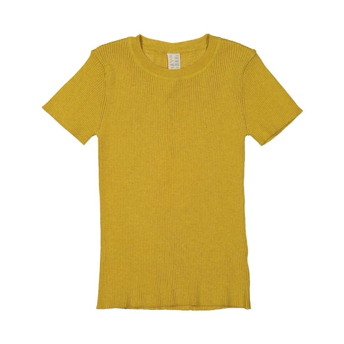 Tia Cibani knitwear Tia Cibani Marigold Short Sleeve Rib Crew Neck