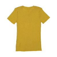 Tia Cibani knitwear Tia Cibani Marigold Short Sleeve Rib Crew Neck