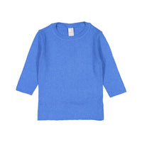 Tia Cibani knitwear Tia Cibani Marine 3/4 Ribbed Crewneck Tee