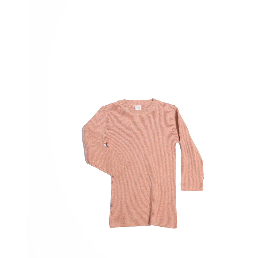 Tia Cibani knitwear Tia Cibani Pampas 3/4 Sleeve Rib Crew Neck