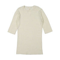 Tia Cibani knitwear Tia Cibani Sugar 3/4 Sleeve Rib Crew Neck