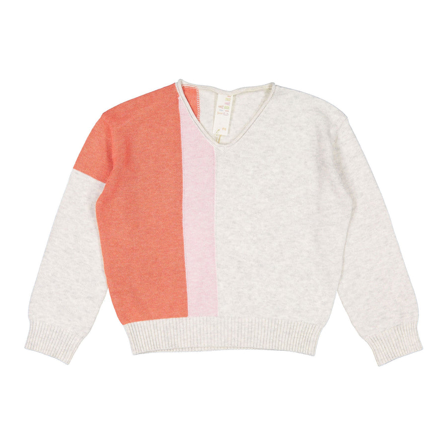 Tia Cibani knitwear Tia Cibani Sugar Mix Frank Patchwork Pullover