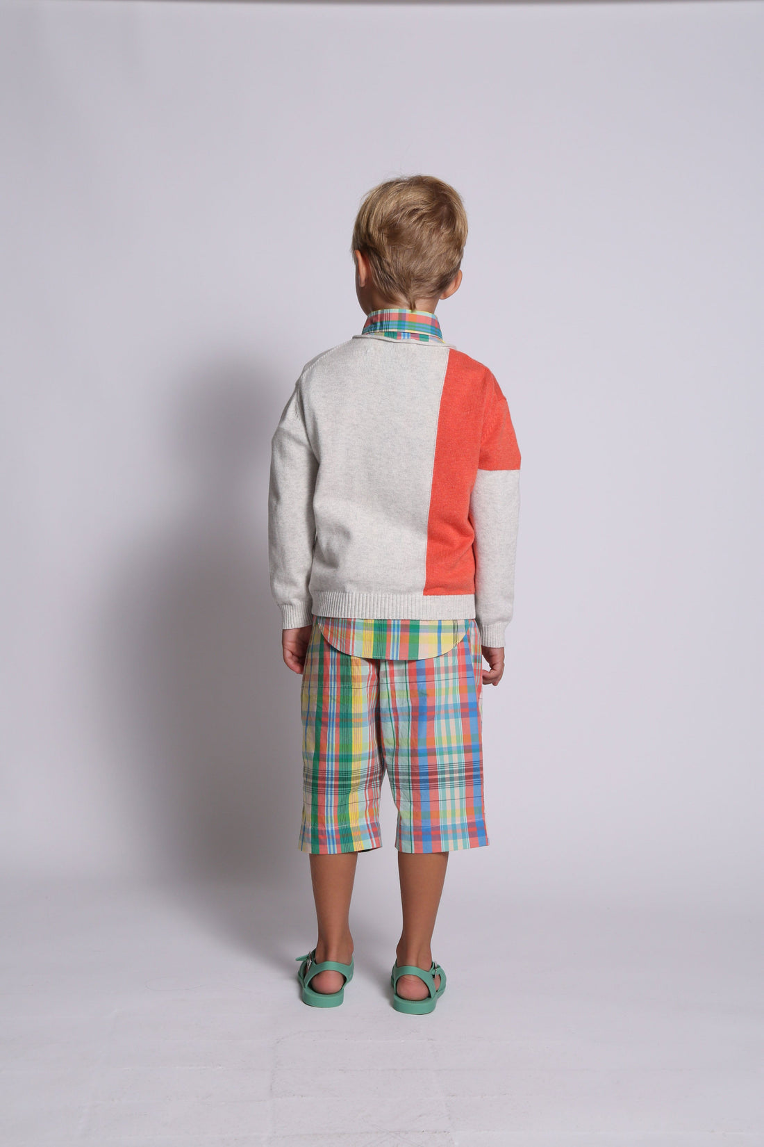 Tia Cibani knitwear Tia Cibani Sugar Mix Frank Patchwork Pullover