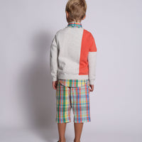 Tia Cibani knitwear Tia Cibani Sugar Mix Frank Patchwork Pullover