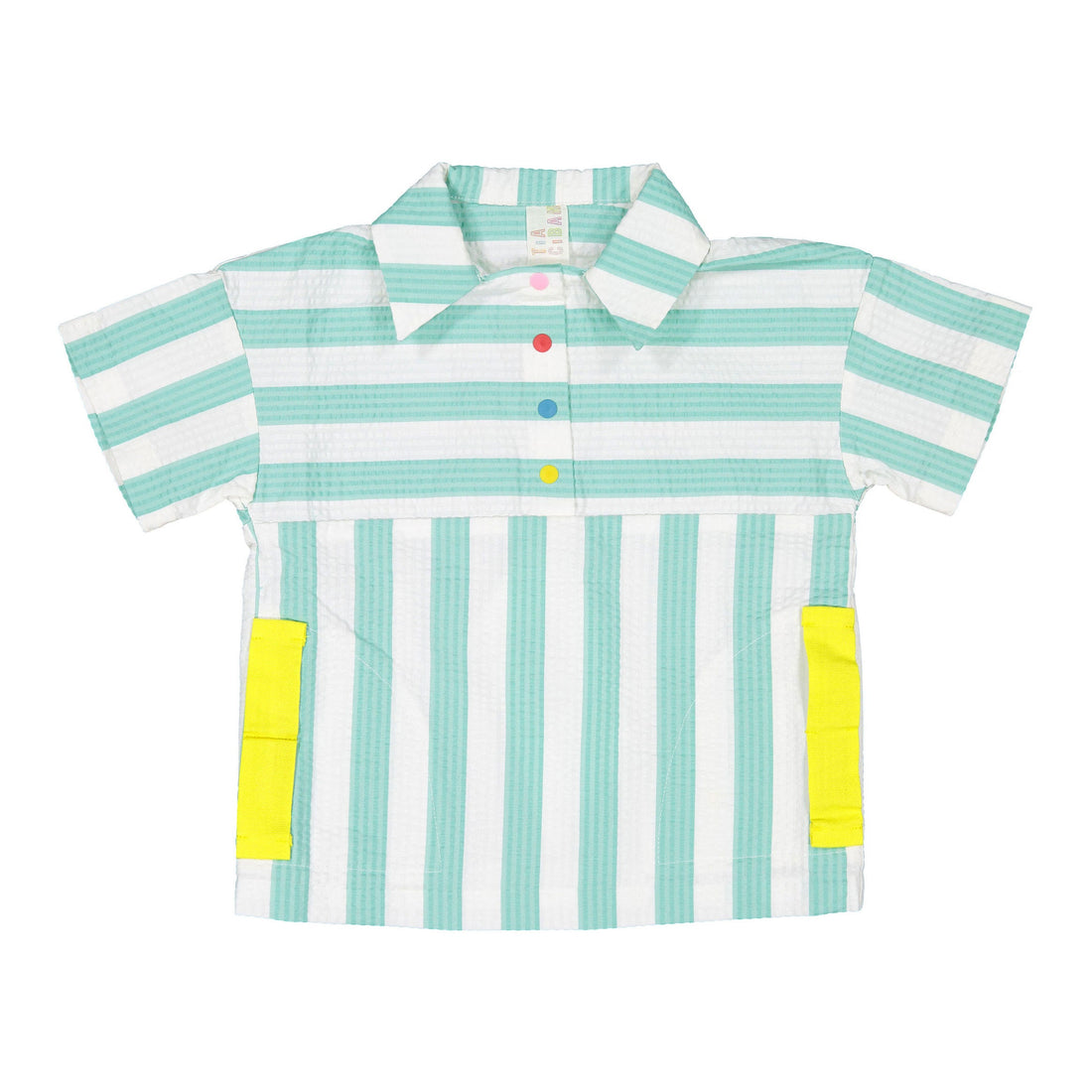 Tia Cibani shirts Tia Cibani Foam Mix Frank Golf Shirt