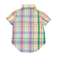 Tia Cibani shirts Tia Cibani Rainbow Salana Multi Snap Shirt