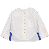 Tia Cibani shirts Tia Cibani Sugar High/Low Buttondown Tunic