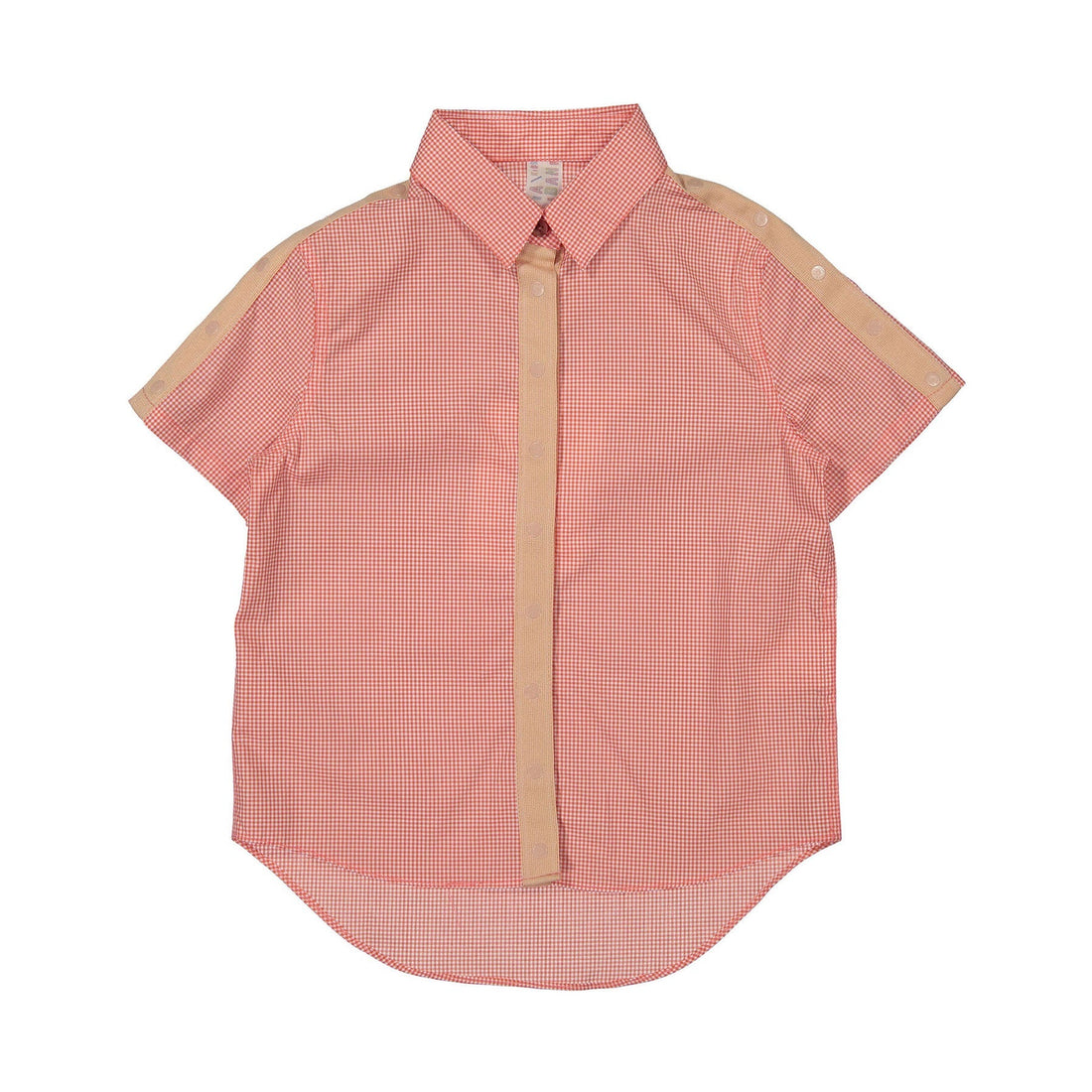 Tia Cibani shirts Tia Cibani Tangerine Classic Snap Shirt