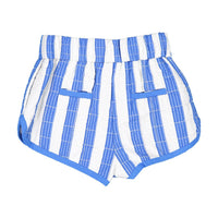 Tia Cibani Shorts Tia Cibani Marine Mix Tufted Gym Shorts