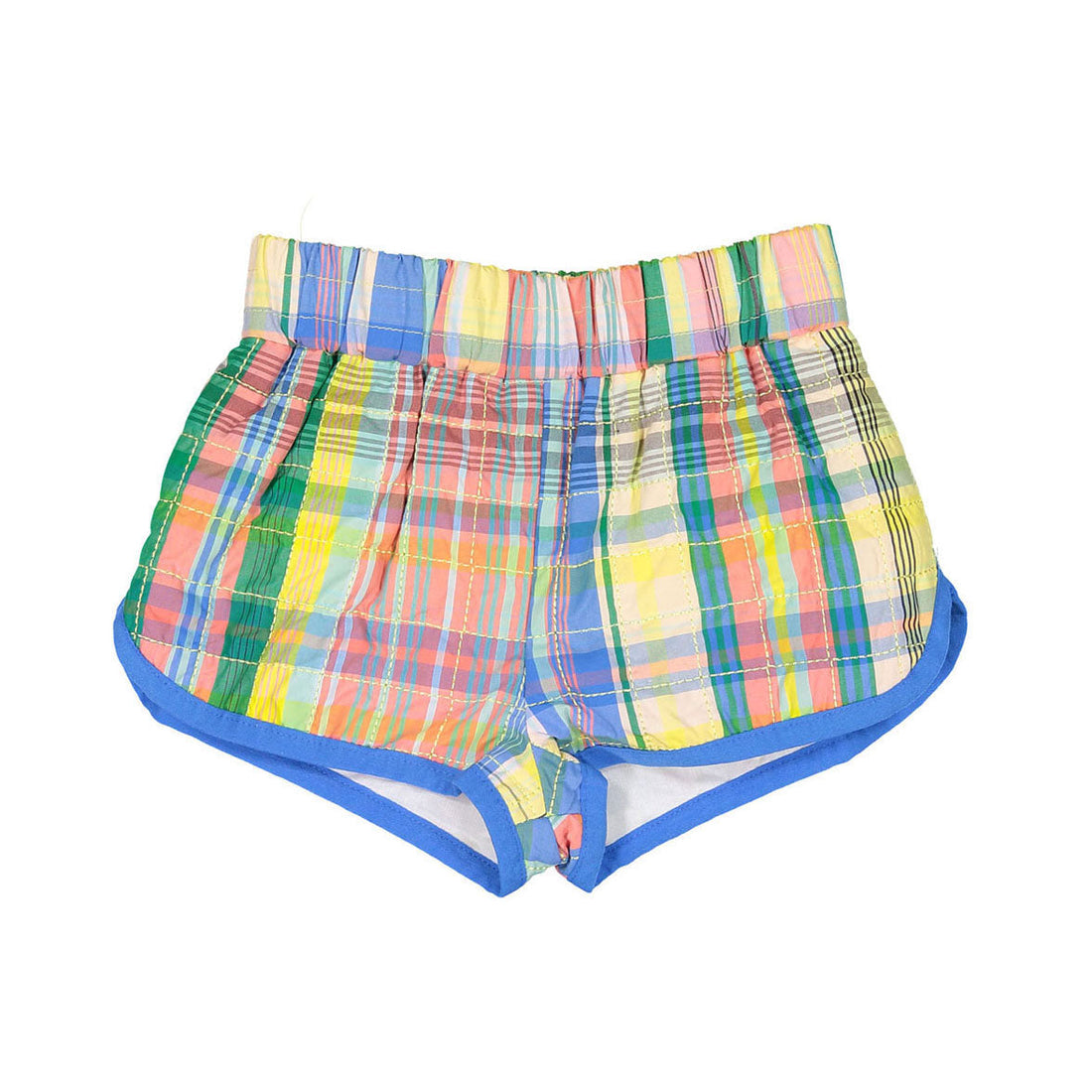 Tia Cibani Shorts Tia Cibani Rainbow Tufted Gym Shorts
