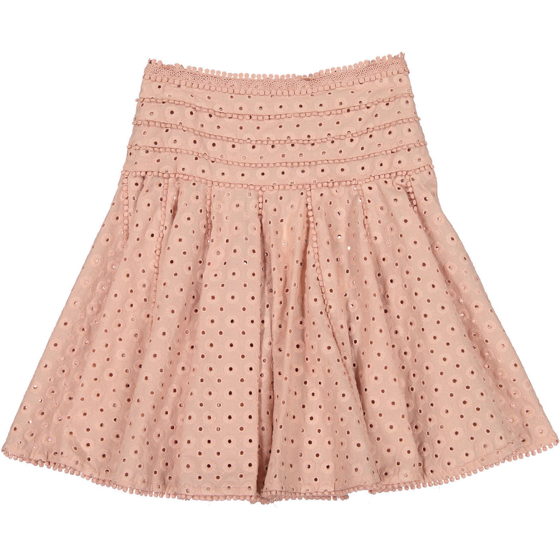 Tia Cibani skirts Tia Cibani Shell Bordado Twirl Skirt