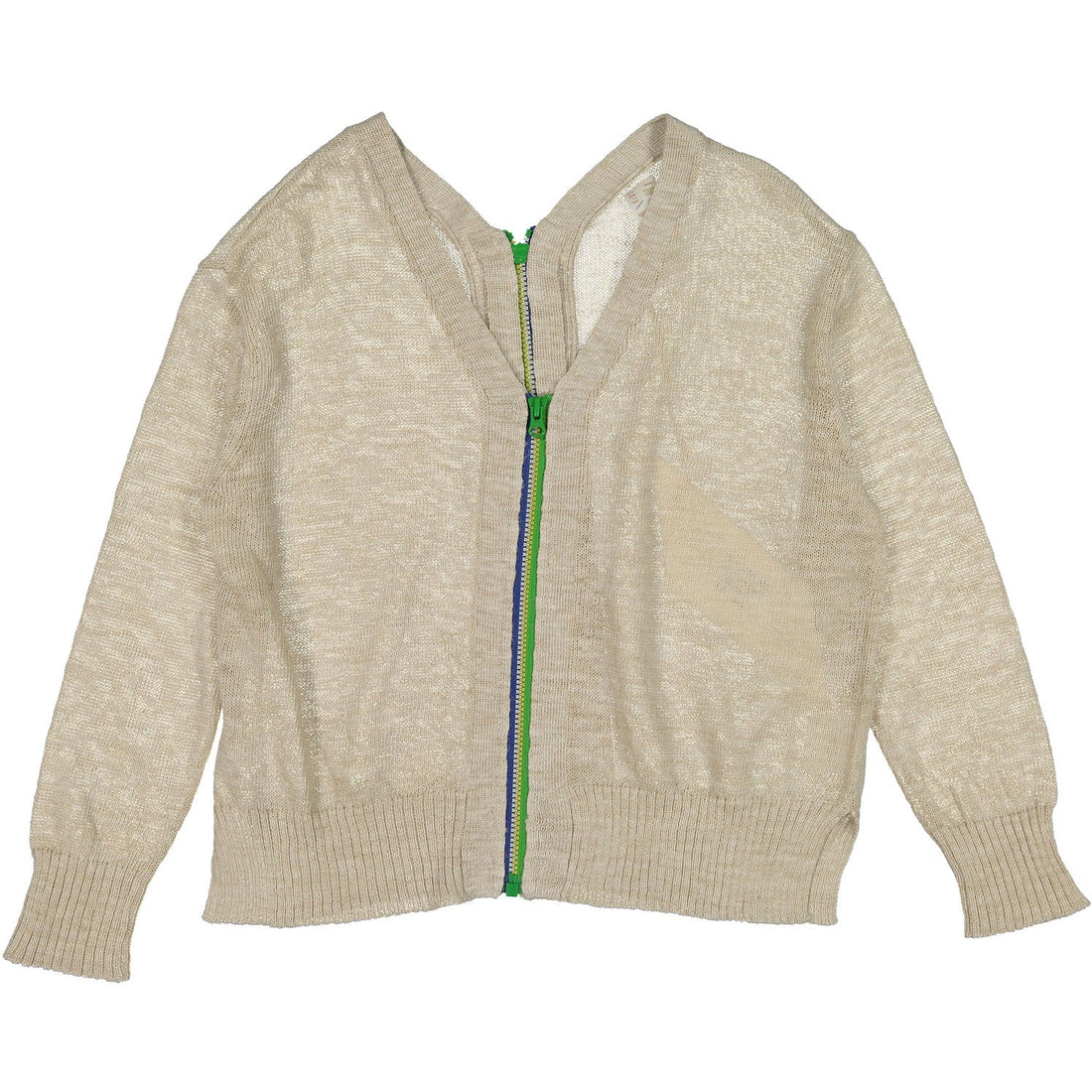 Tia Cibani sweaters Tia Cibani Sesame Zip Front Cardigan